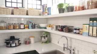 Why Open Shelving Makes for a Better Pantry [upl. by Dumanian386]