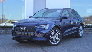 2021 Audi ETron Prestige  In Depth First Person Look [upl. by Gabel]