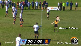 1st XV Rugby  DF Malan vs Brackenfell High [upl. by Sorgalim]