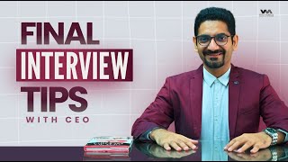 5 FINAL interview tips Nailing an interview with a CEO [upl. by Riannon652]