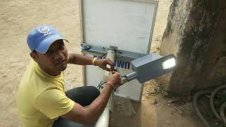 How does a Street Light work Solar LED Street Light [upl. by Airuam]