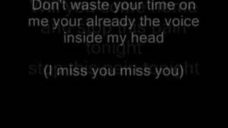 Blink 182 I Miss You lyrics and pics [upl. by Auqinom796]