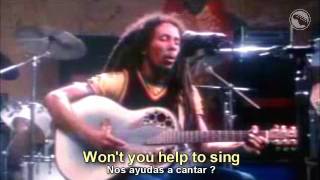 Bob Marley  Redemption Song  Subtitulado Español amp Inglés [upl. by Kalb]