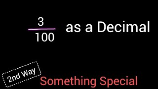 3100 as a Decimal [upl. by Ayt347]