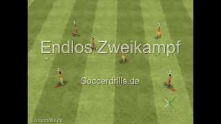 Fußballtraining  Endloser Zweikampf [upl. by Holt]