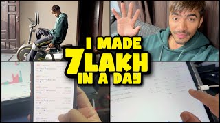 Financial Success How I Made 7 Lakh in a Day 💰  Vlog 2024 [upl. by Atteynad]