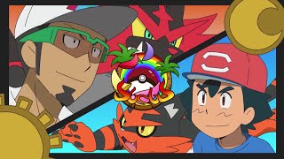 Ash vs Professor Kukui  Pokémon the Series Sun amp Moon—Ultra Legends  Official Clip [upl. by Khalin628]