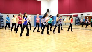 A Double Whiskey  Line Dance Dance amp Teach in English amp 中文 [upl. by Latrell370]