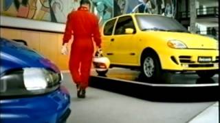 Fiat Seicento Commercial with Michael Schumacher [upl. by Eiramenna]