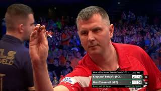 Krzysztof Ratajski v Niels Zonneveld  2021 World Series Of Darts Finals  Quarter Final [upl. by Ahsieyt]