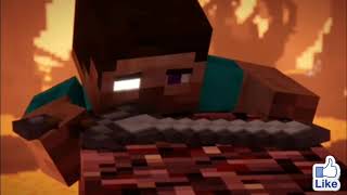 herobrine vs steve Minecraft Animation 🎶song believer🎶 [upl. by Cohligan]