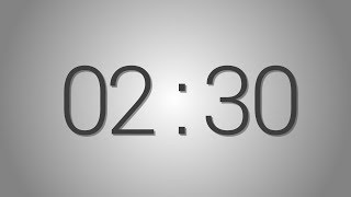 2 Minutes and 30 seconds countdown Timer  Beep at the end  Simple Timer two min and half [upl. by Sylram778]