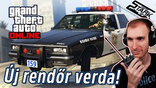 GTA 5  159Rész Retro Amcsi Rendőr Verda Impaler LX Cruiser  Stark [upl. by Ernesto]