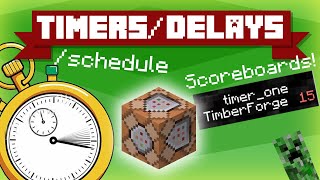 EASY Timers with Commands  Minecraft Data Pack Tutorial [upl. by Nadean]