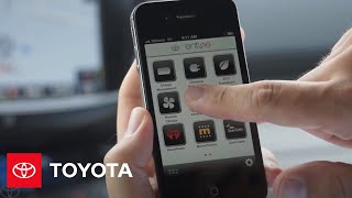 RAV4 EV Entune Apps  Toyota [upl. by Cherianne]