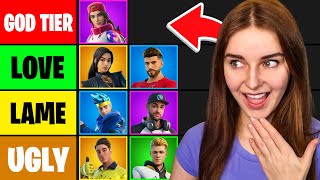 Fortnite ICON Tier List SHOCKING [upl. by Amelie]