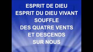 ESPRIT DE DIEU  Samuel Olivier  Collectif Cieux Ouverts [upl. by Yellehs]