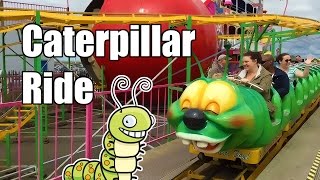 Caterpillar Ride  Wacky Worm  New Brighton Wirral [upl. by Yelnoc653]