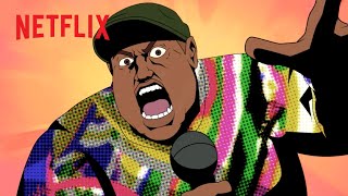 Biggie I Got a Story to Tell  Animated Battle  Netflix [upl. by Relly]