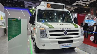 2024 New FORCE Traveller CNG 💥 स्मार्ट सिटीबस  New Launch  Price Specifications Details Review [upl. by Maiga]