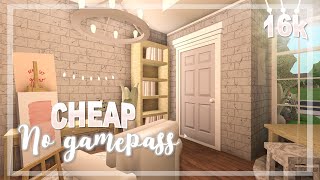 BLOXBURG Cheap No Gamepass Blush House 16k  House build [upl. by Poulter17]