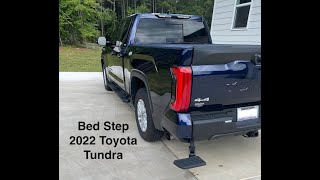 2022 Toyota Tundra Bed StepPart PTS30 34000 [upl. by Ragde498]