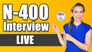 2024 US Citizenship Interview Practice  N400 US Naturalization Interview Zoom [upl. by Aisauqal]