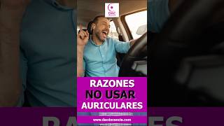 Experto Nos Da Las Razones de No Usar Auriculares Mientras Conduces conducciónsegura carnetcoche [upl. by Roldan756]