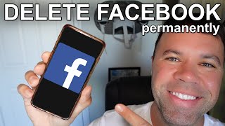 Deleting Facebook Account Permanently How To on PC amp Mobile [upl. by Josefina361]