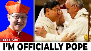 Cardinal Luis Tagle quotI Am OFFICIALLY The New Popequot [upl. by Lamberto966]