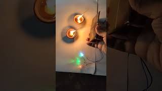 solar panel test with diya experimentsolar [upl. by Nnaeiram]