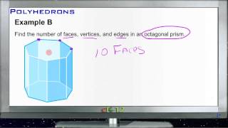 Polyhedrons Examples Basic Geometry Concepts [upl. by Onailil]