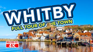 WHITBY TOUR  Full tour of Whitby from Captain Cook statue to Whitby Abbey [upl. by Atnod]