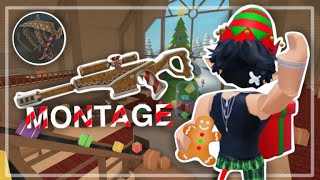 NEW GINGERSCOPE MONTAGE IN MM2 CHRISTMAS Murder Mystery 2 [upl. by Ester575]