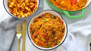 COUSCOUS RECIPE  If You Dont Like CousCous WATCH THIS [upl. by Kciregor]