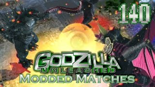 Godzilla Unleashed Modded Matches 140 Request vWii [upl. by Ynaittirb]