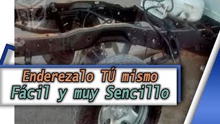 Como enderezar tu auto Latoneria laminado chasis [upl. by Daven270]