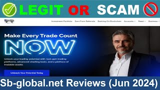 Sb global net Reviews  Jun 2024 Beware of Scam Watch Now [upl. by Jarita]