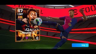 NEYMAR GOAT CARD 🔥 eFootball 2025 NEW BEST NEYMAR  🤔 [upl. by Enaelem]