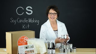 CandleScience Soy Candle Making Kit Instructional Guide [upl. by Nabla310]