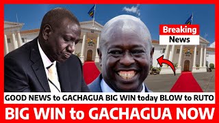 Ruto Kwisha‼️BIG WIN to GACHAGUA finally as SHOCKING news EMERGE from NAIROBI Ruto FINISHED now [upl. by Dlorej238]