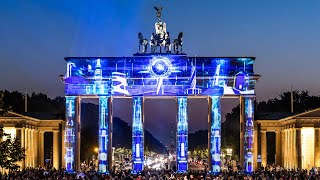 Brandenburger Tor  Stromnetz  FESTIVAL OF LIGHTS 2021  FULL SHOW [upl. by Musihc608]