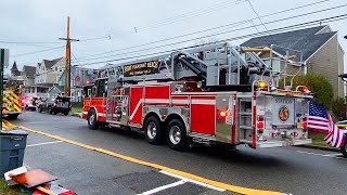 Point Pleasant Beach NJ Fire Alarm Activation 122020 [upl. by Dez124]