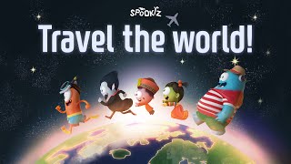 Travel The World Song  Spookiz  Cartoons for Kids [upl. by Lunsford]