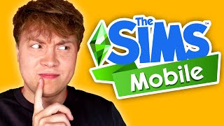 Sims Mobile is actually BETTER than The Sims 4 [upl. by Aridan]