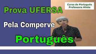 COMPERVE elaborando Prova da UFERSA  Dicas REDAÇÃO e Português  Concurso UFERSA e UFRN 2021 [upl. by O'Donoghue]