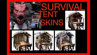 Quick Guide SKINS change survival tent skin Fallout 76 1st How to [upl. by Epolulot746]