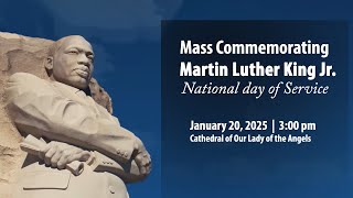 Mass commemorating Dr Martin Luther Kings Call for Service [upl. by Crissy]