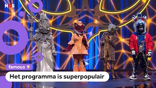 Winnaar van The Masked Singer Het masker zat erg strak [upl. by Ailemaj]