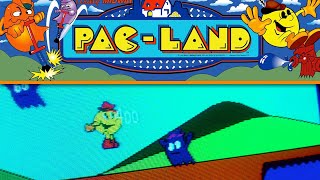 PacLand  Original Arcade Longplay [upl. by Barnebas]